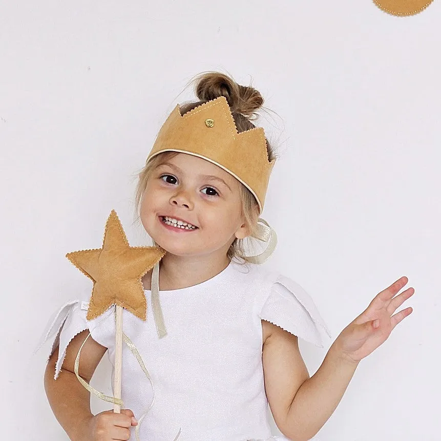 Wand Caramel with Gold Ribbon