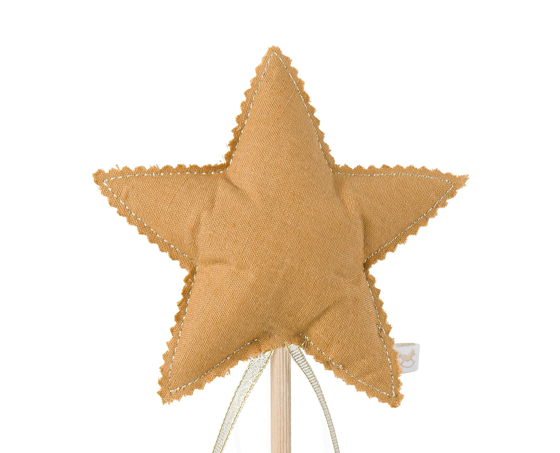 Wand Caramel with Gold Ribbon