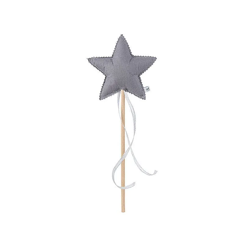 Wand Shark Grey with Silver Ribbon