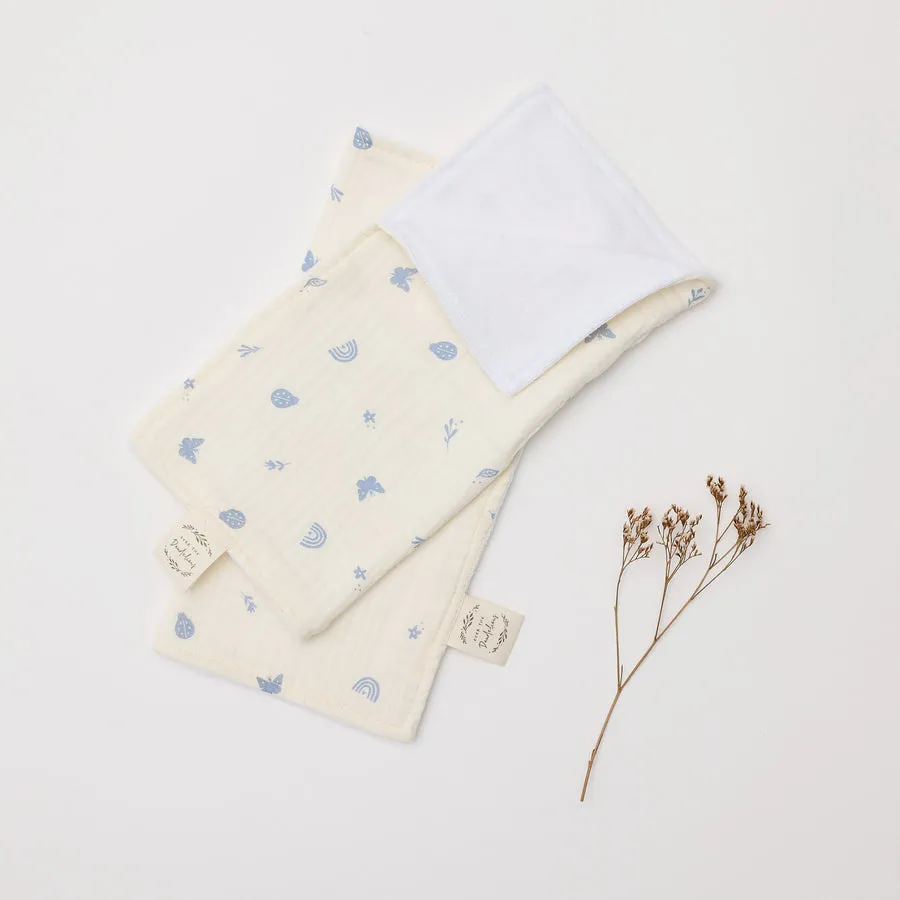 Wash Cloth Muslin Set of 2 | Enchanted Garden
