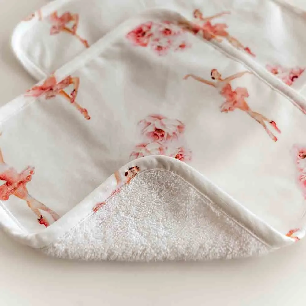 Wash Cloths 3 Pack Organic | Ballerina