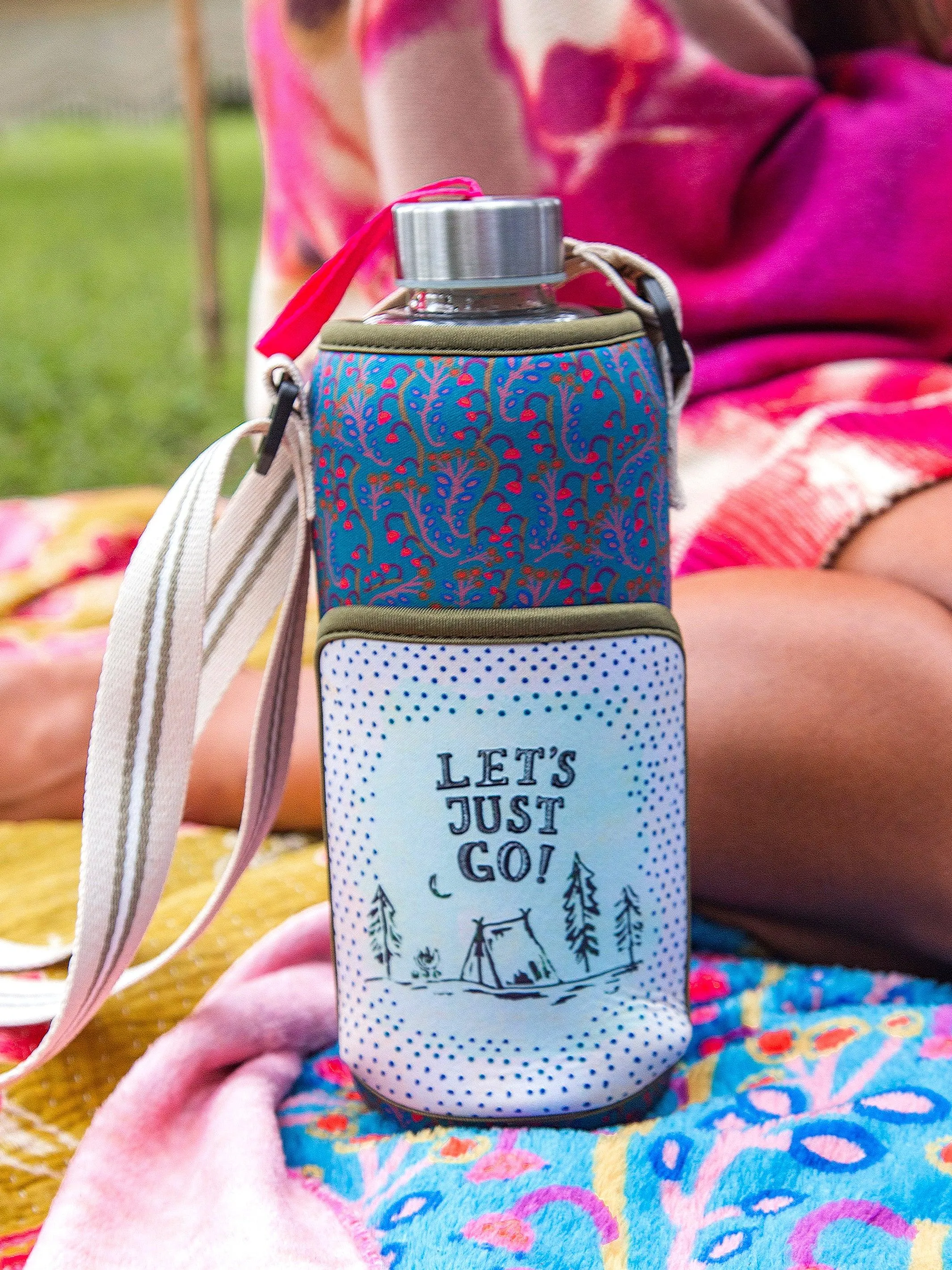 Water Bottle Carrier | Let's Just Go
