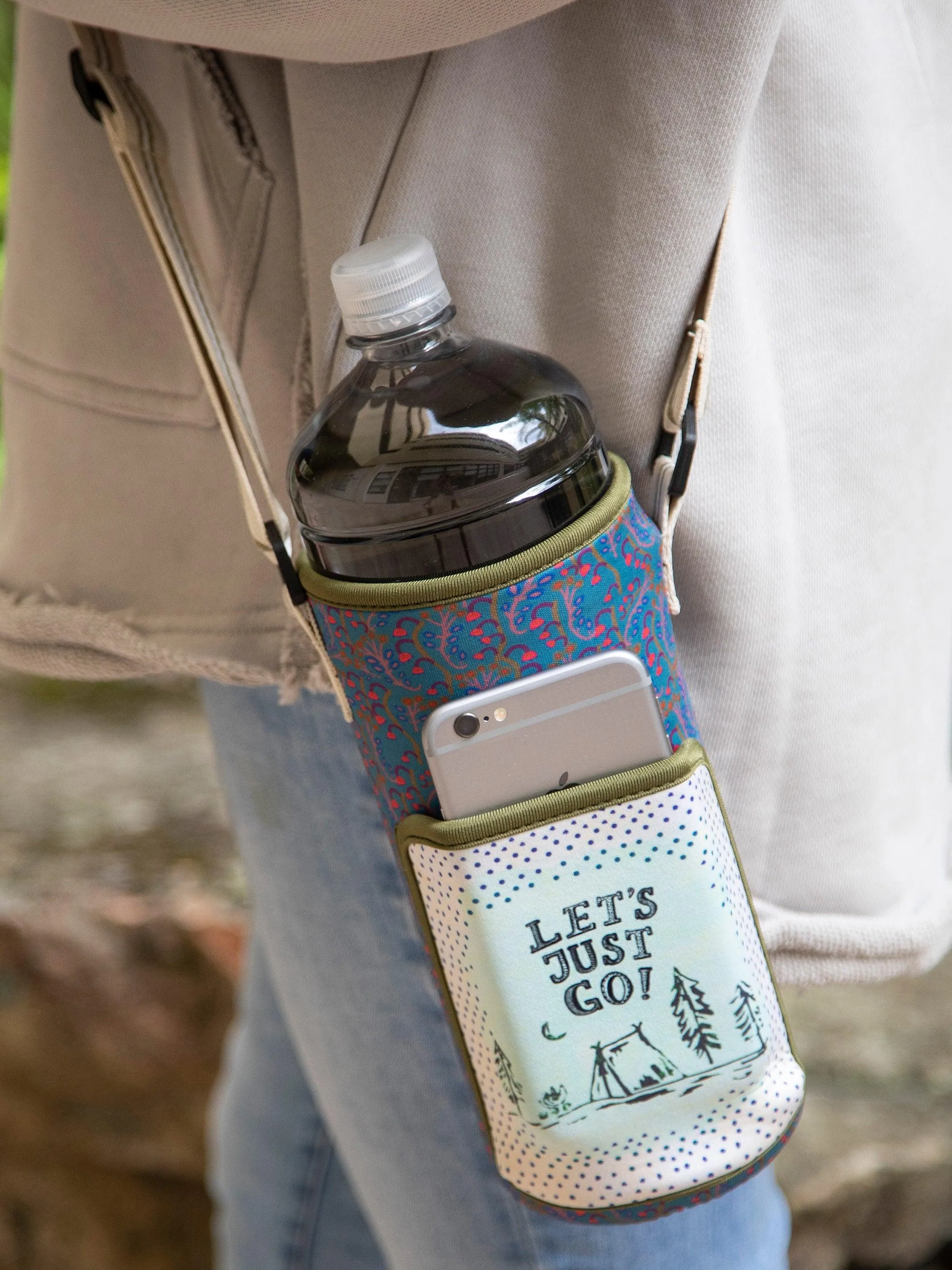 Water Bottle Carrier | Let's Just Go