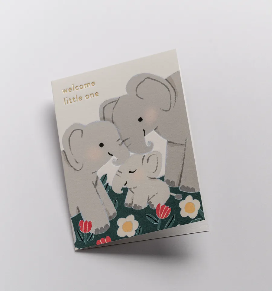 Welcome Little One Mini Card