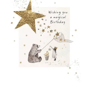Wishing You A Magical Birthday Card
