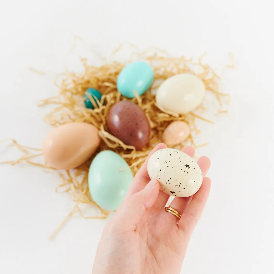 Wooden Eggs Painted Set
