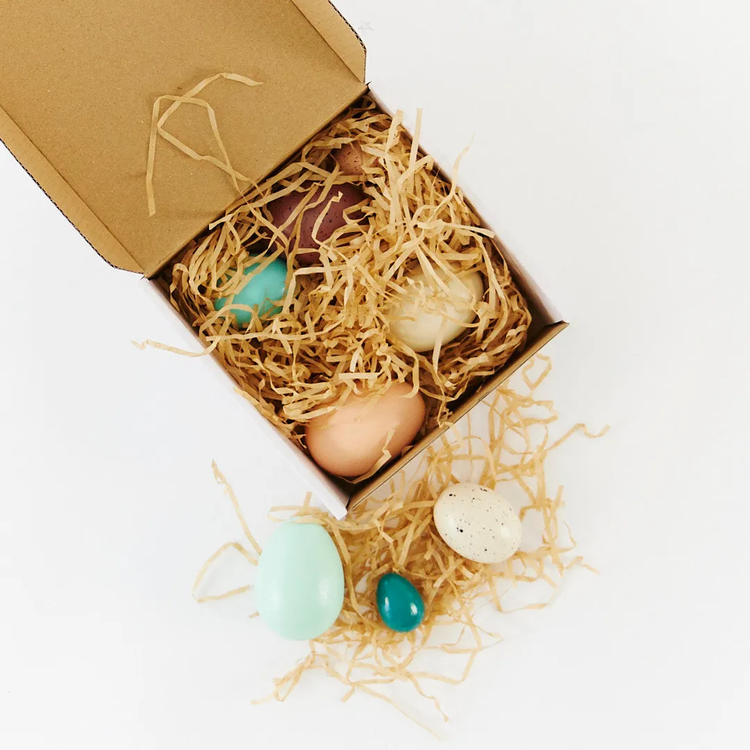 Wooden Eggs Painted Set