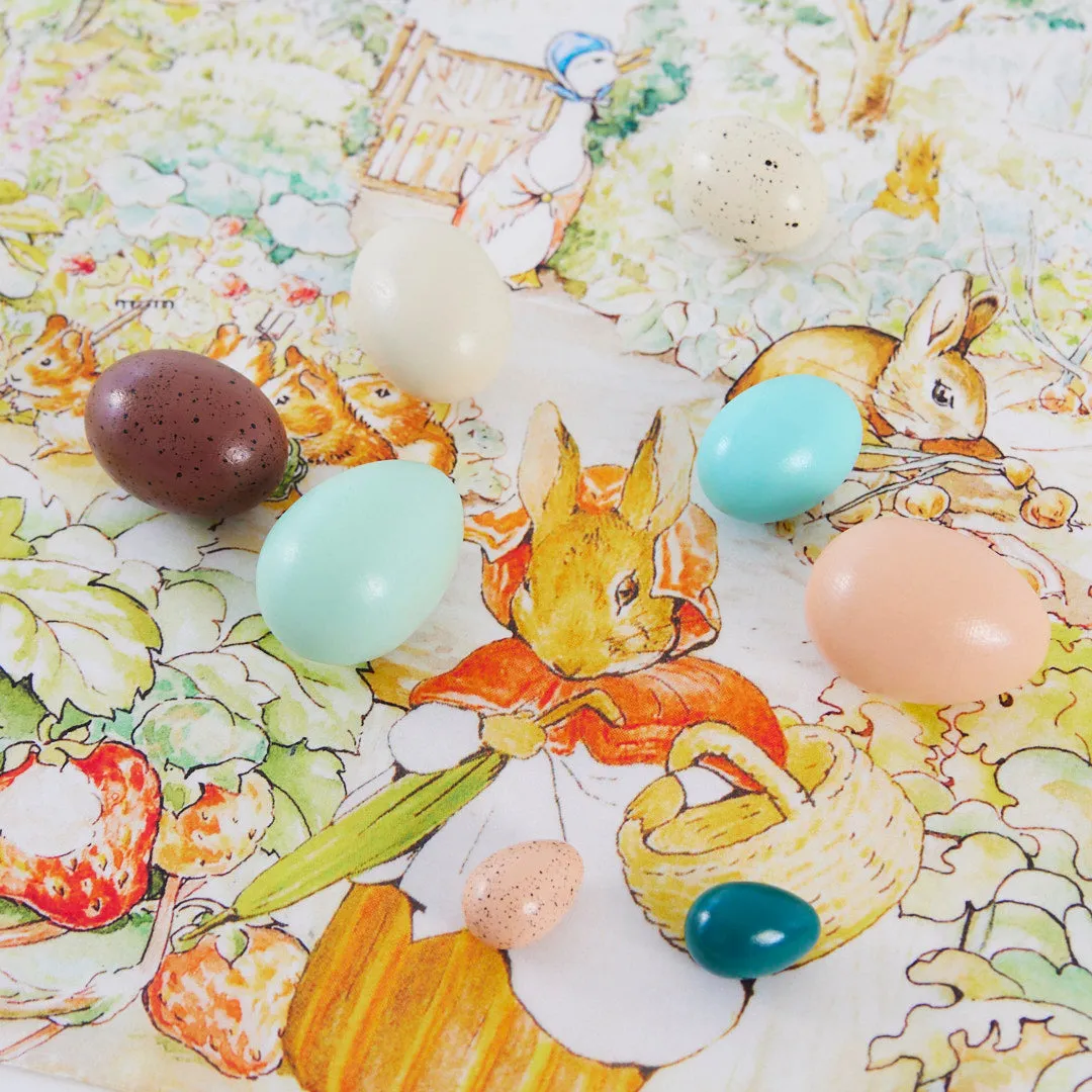 Wooden Eggs Painted Set