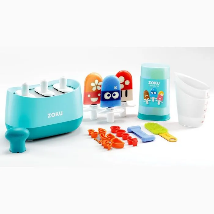 Zoku Triple Quick Pop Maker | Light Blue